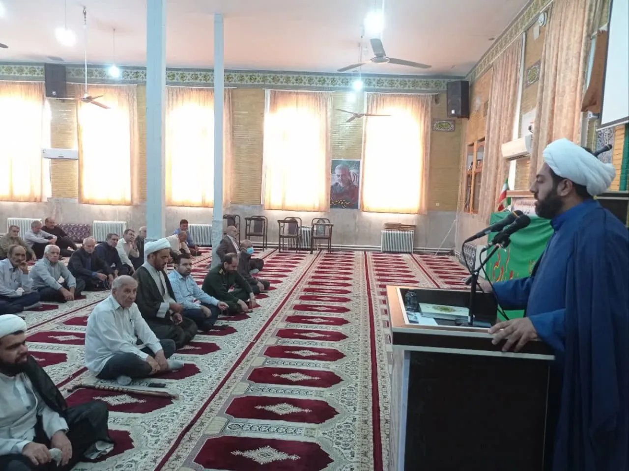 آیین معرفی هیئت امنای جدید مساجد بدره برگزار شد