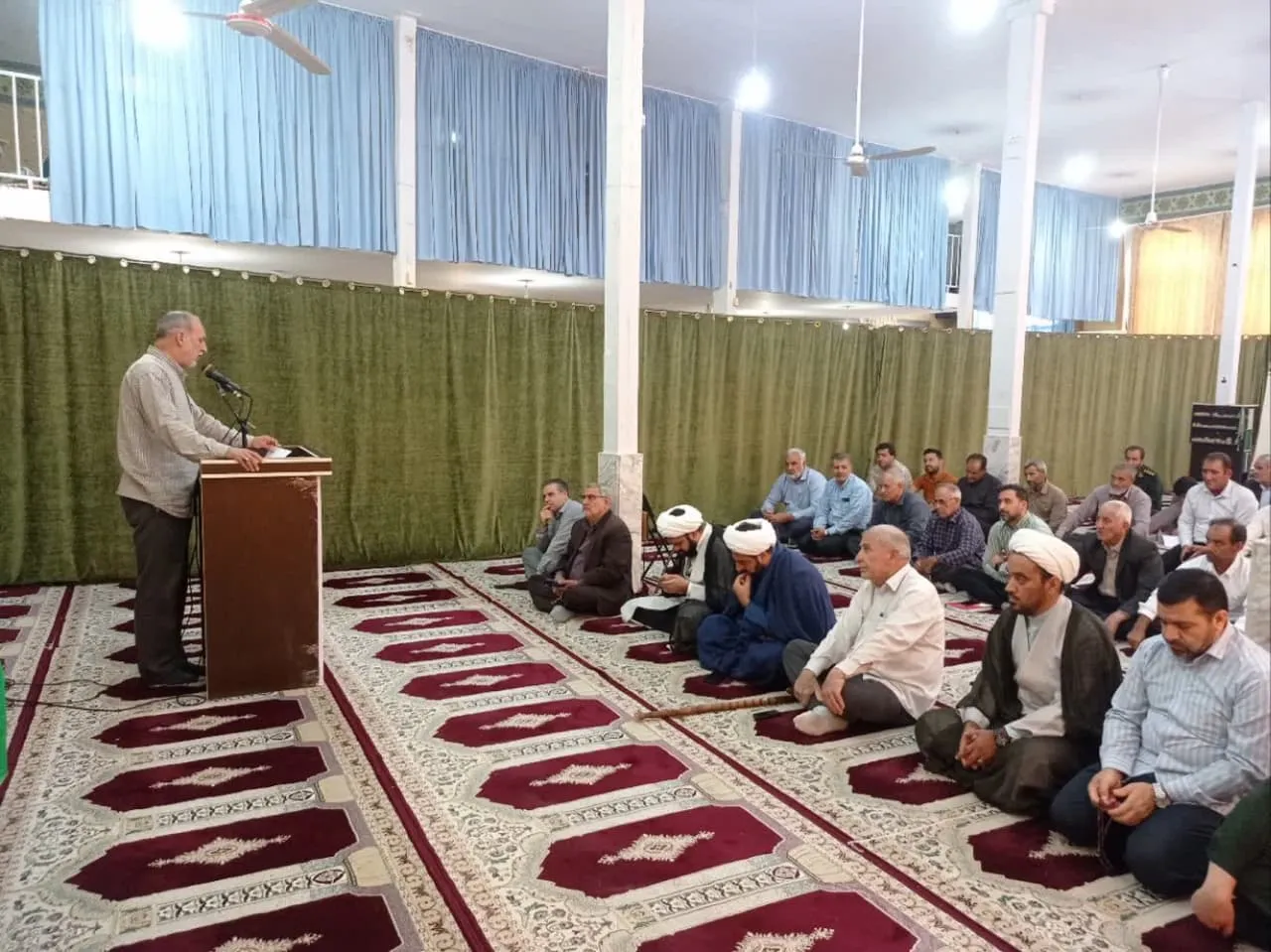 آیین معرفی هیئت امنای جدید مساجد بدره برگزار شد