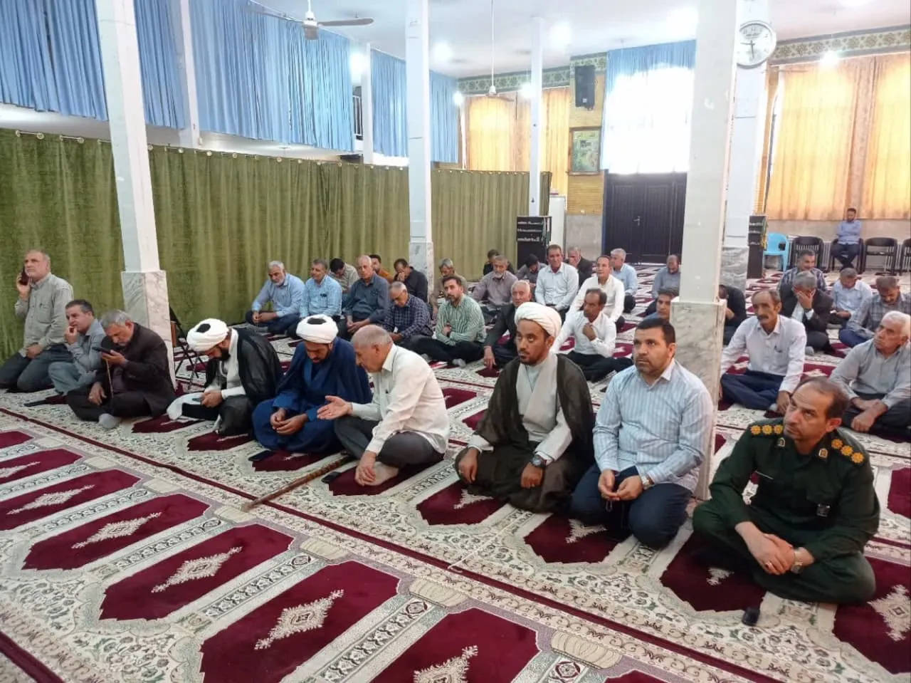 آیین معرفی هیئت امنای جدید مساجد بدره برگزار شد