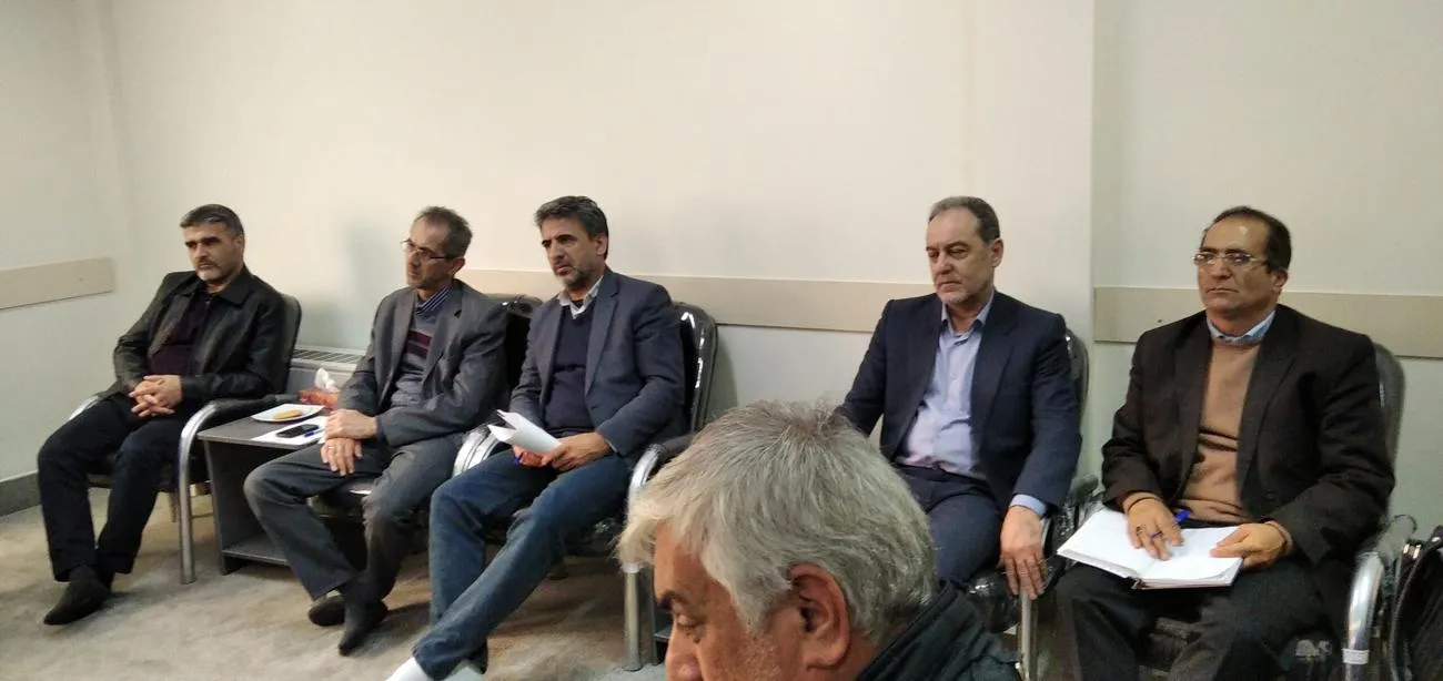 جلسه شورای اقامه نماز سازمان جهاد کشاورزی استان اردبیل