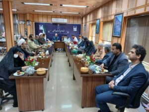 جلسه اقامه نماز شهرستان فومن گیلان