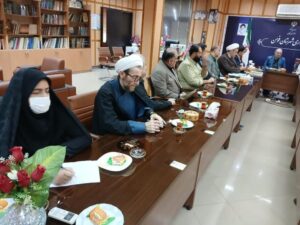 جلسه اقامه نماز شهرستان فومن گیلان
