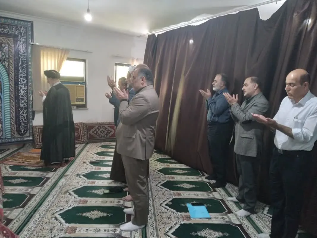 جلسه اقامه نماز شهرستان فومن گیلان