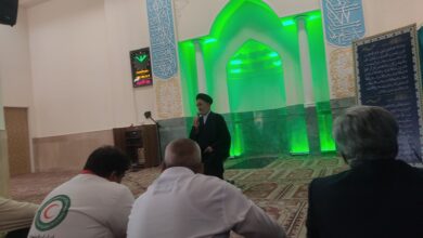 اقامه نماز وحدت بخش ادارات شهرستان رفسنجان در دانشگاه آزاد اسلامی شهرستان