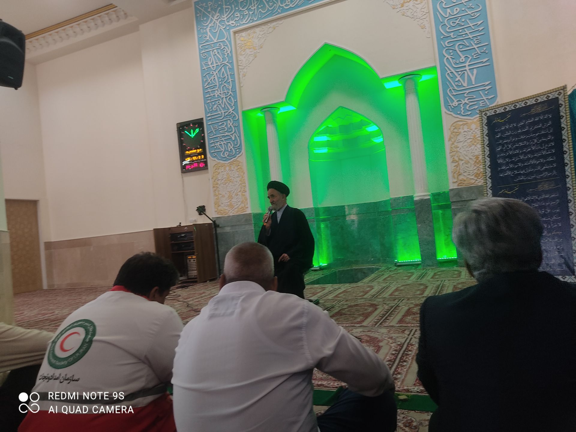 اقامه نماز وحدت بخش ادارات شهرستان رفسنجان در دانشگاه آزاد اسلامی شهرستان
