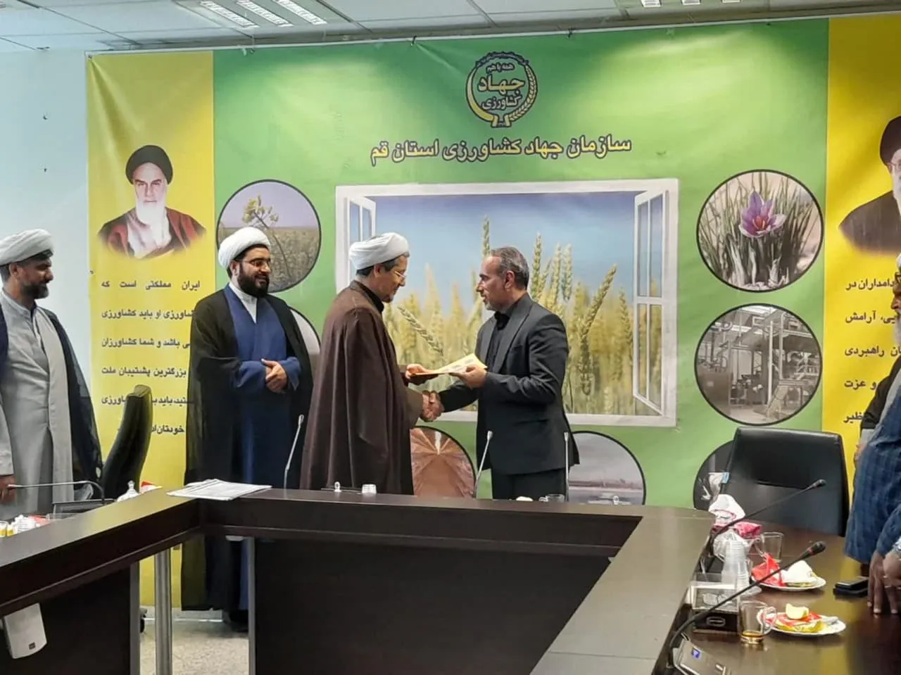 شورای اقامه نماز سازمان جهاد کشاورزی قم برگزار شد