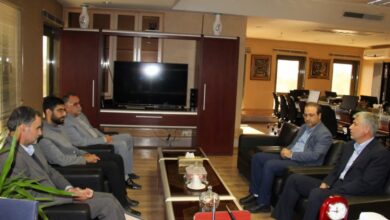 دیدار کارشناسان ستاد اقامه نماز با مدیر عامل شرکت گاز اصفهان