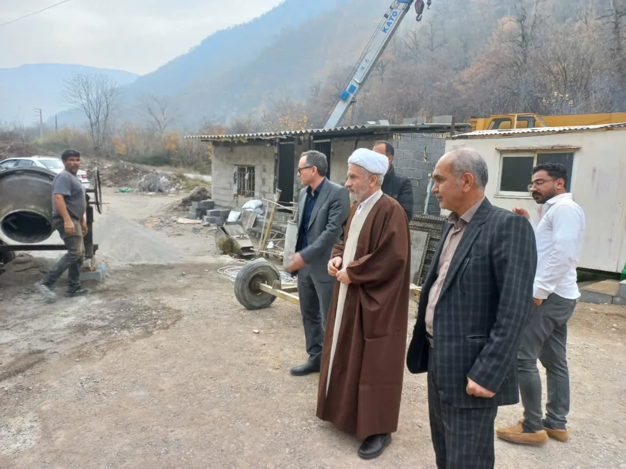 بازدید رئیس ستاد اقامه نماز سازمان راهداری و حمل و نقل جادهای از نمازخانه های بین راهی گلستان
