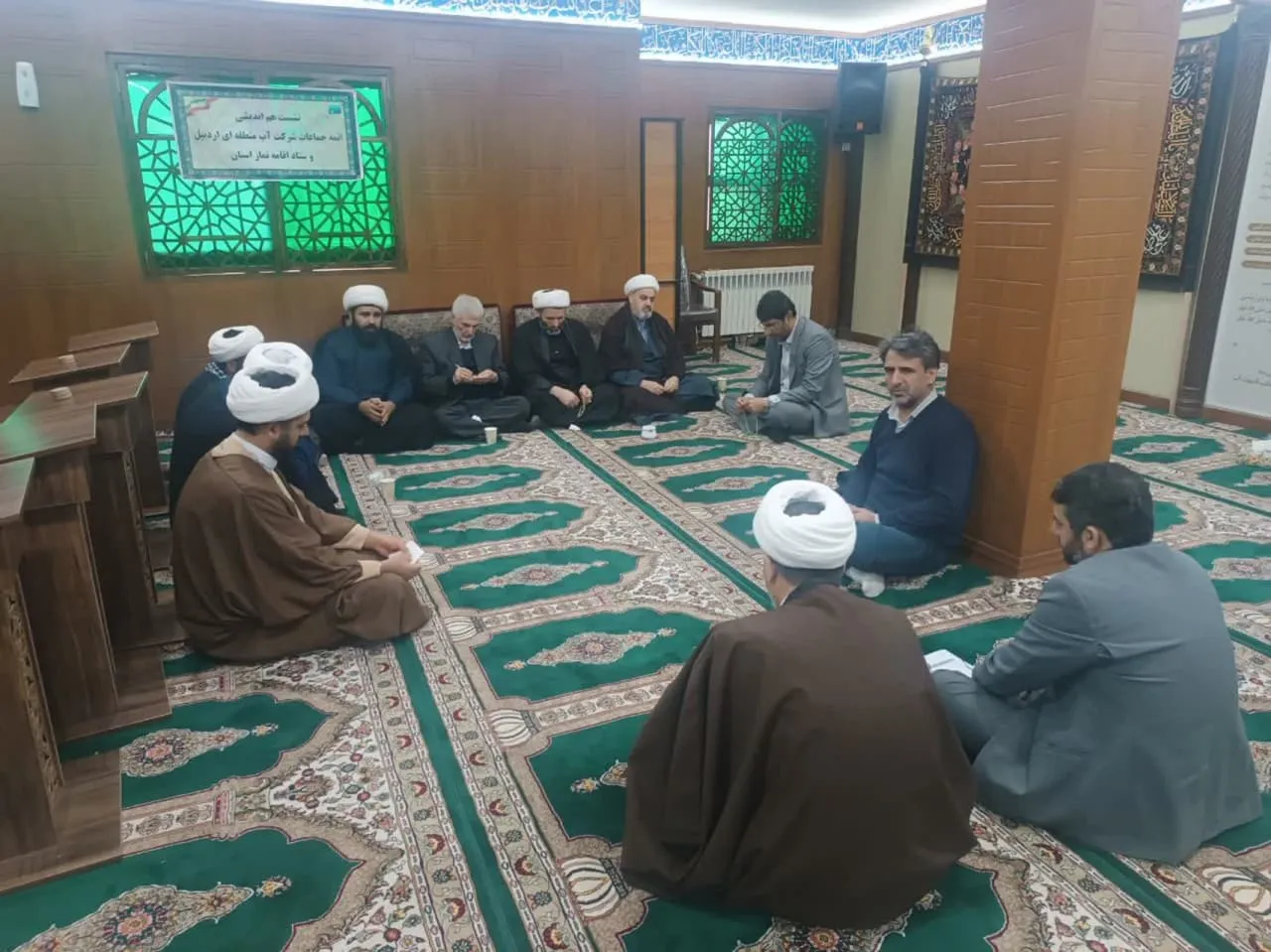 نشست هم اندیشی ائمه جماعت شرکت آب منطقه ای استان اردبیل