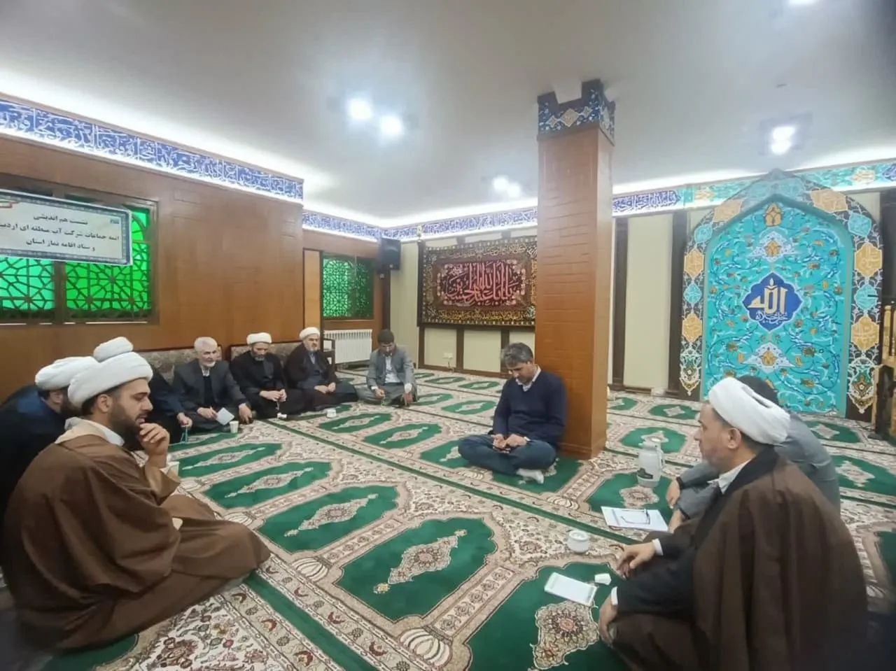 نشست هم اندیشی ائمه جماعت شرکت آب منطقه ای استان اردبیل
