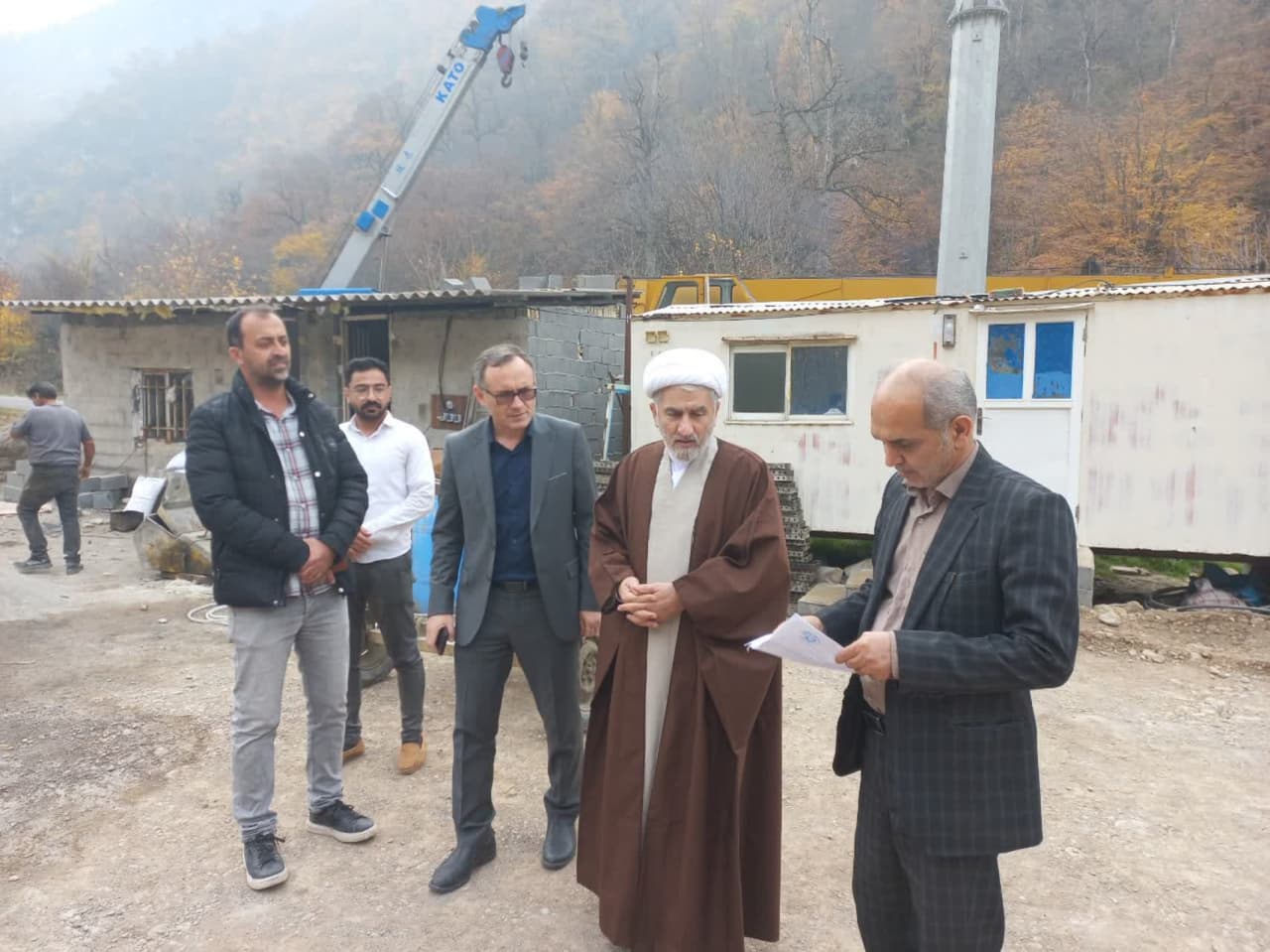 بازدید رئیس ستاد اقامه نماز سازمان راهداری و حمل و نقل جادهای از نمازخانه های بین راهی گلستان