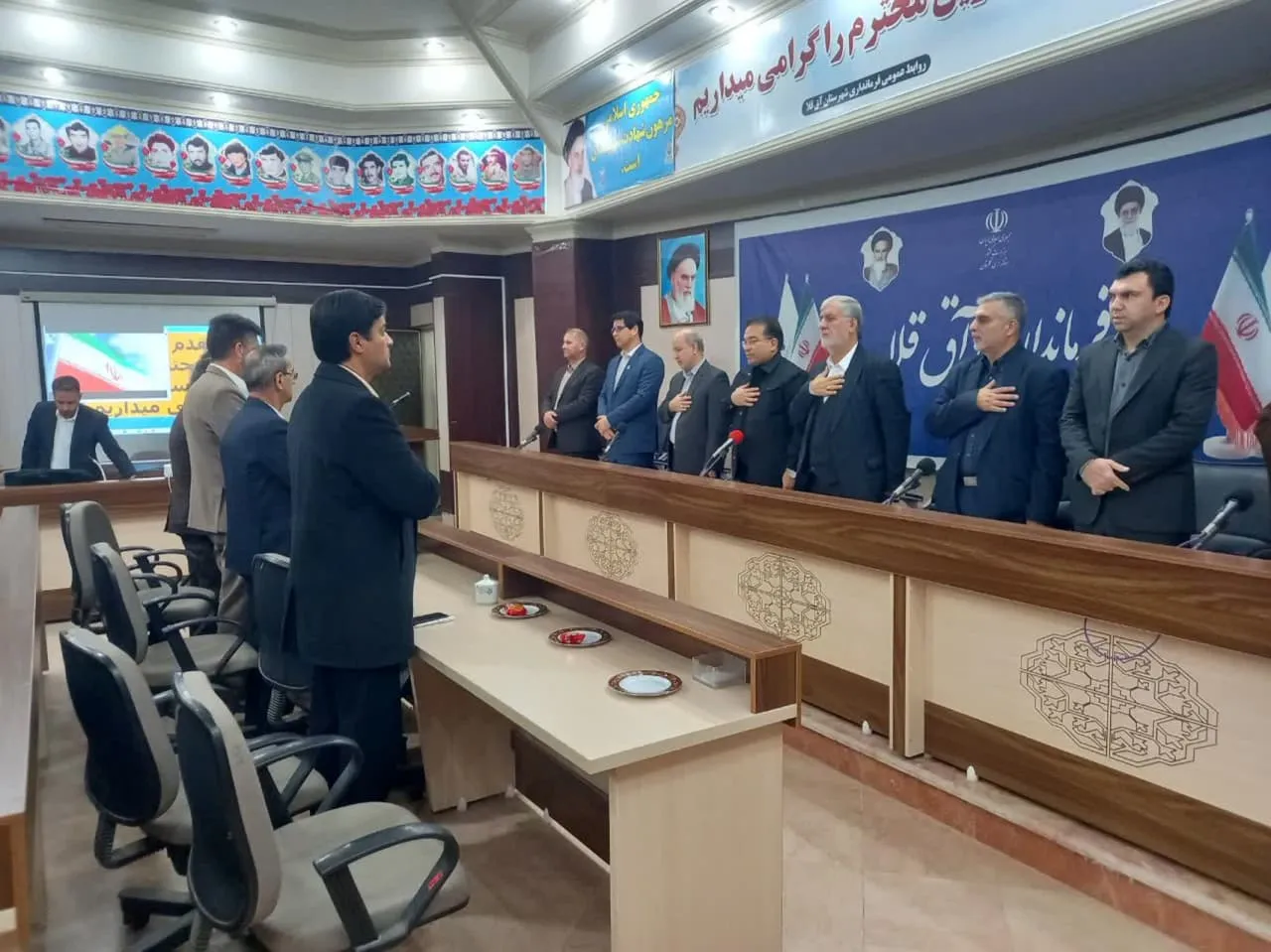 جلسه شورای اداری شهرستان آق قلا با محوریت نماز و مهدویت