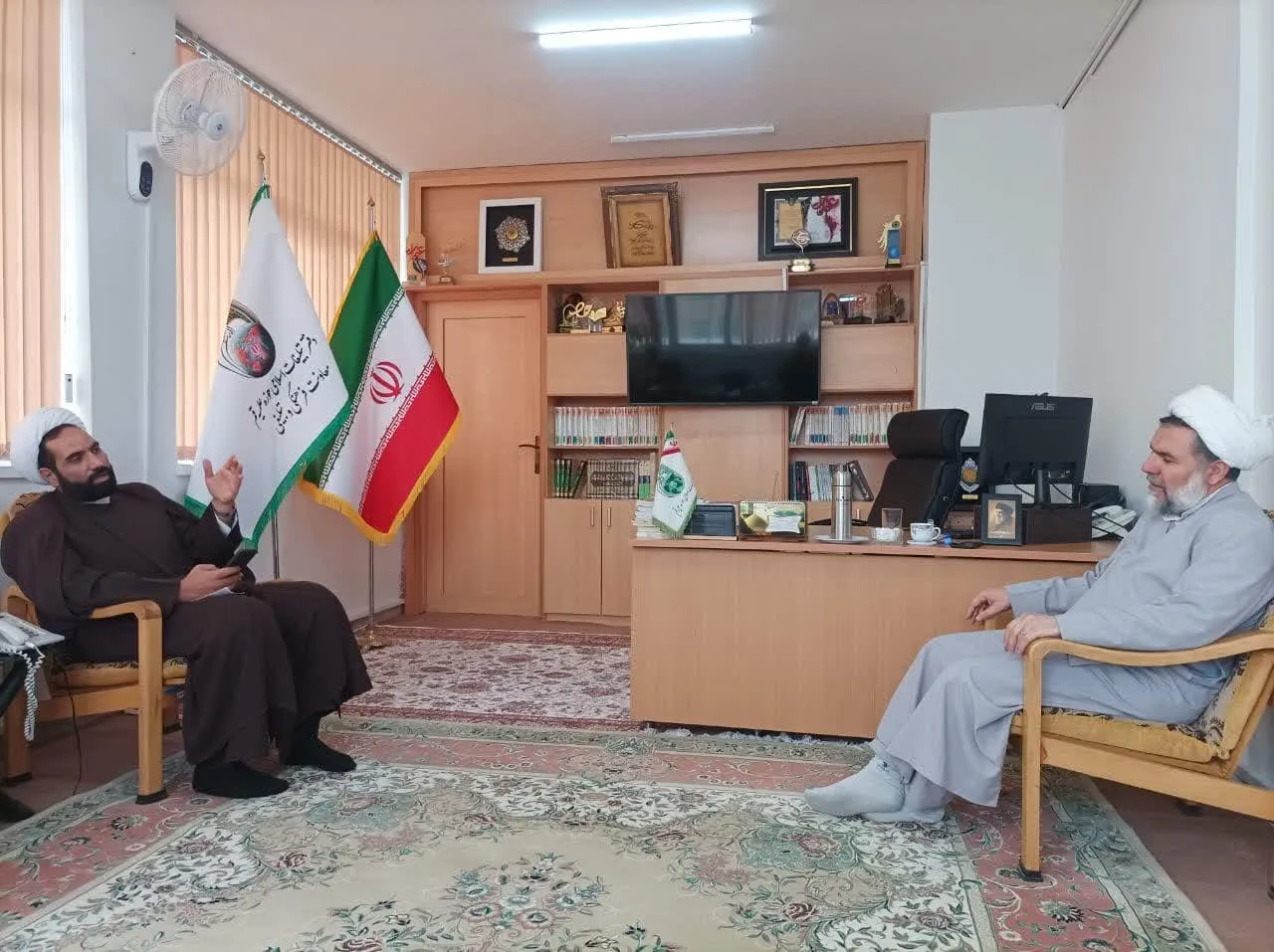 برگزاری جلسه همکاری مرکز تخصصی نماز و معاونت فرهنگی تبلیغی دفتر تبلیغات اسلامی حوزه علمیه