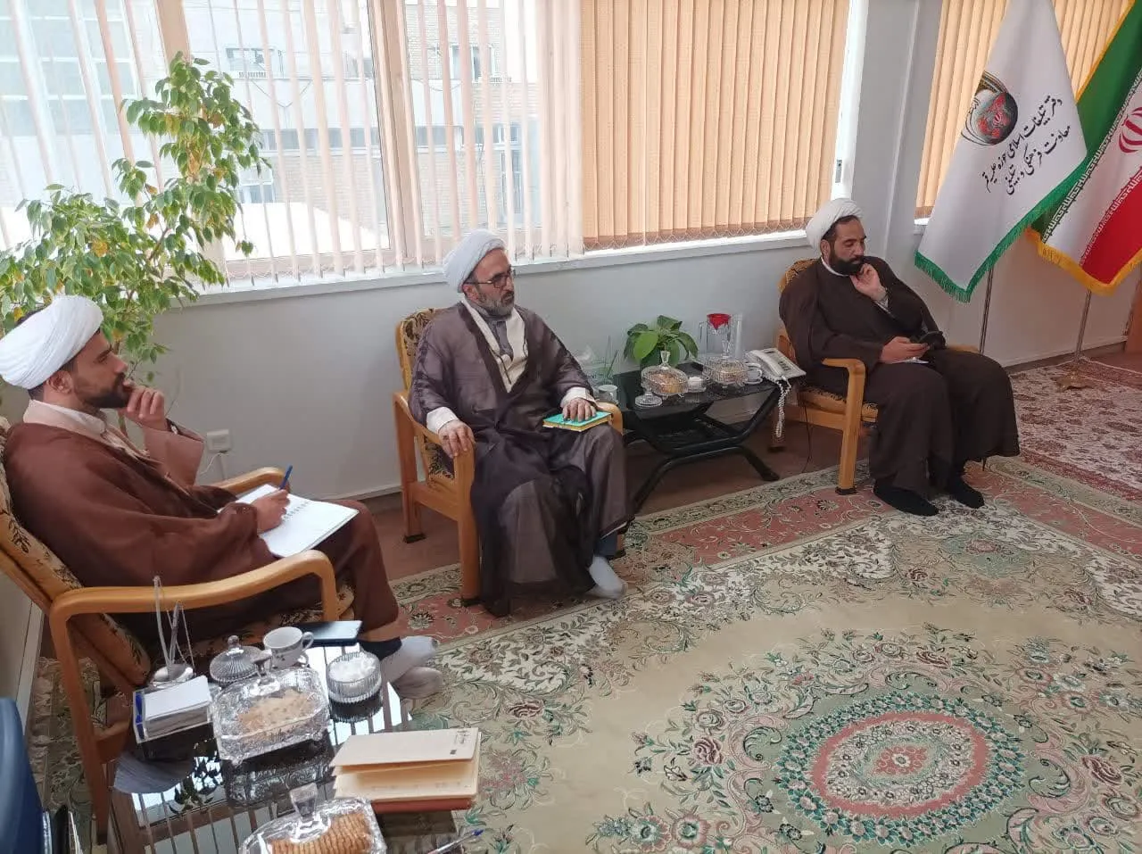برگزاری جلسه همکاری مرکز تخصصی نماز و معاونت فرهنگی تبلیغی دفتر تبلیغات اسلامی حوزه علمیه