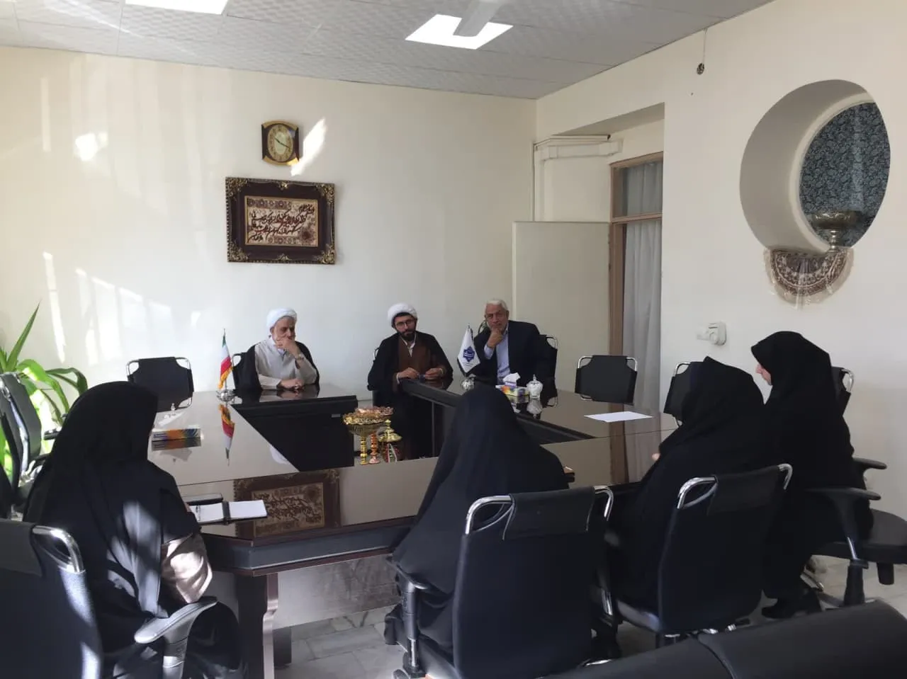 برگزاری جلسه شورای اقامه نماز دانشگاه الزهرای کرمان