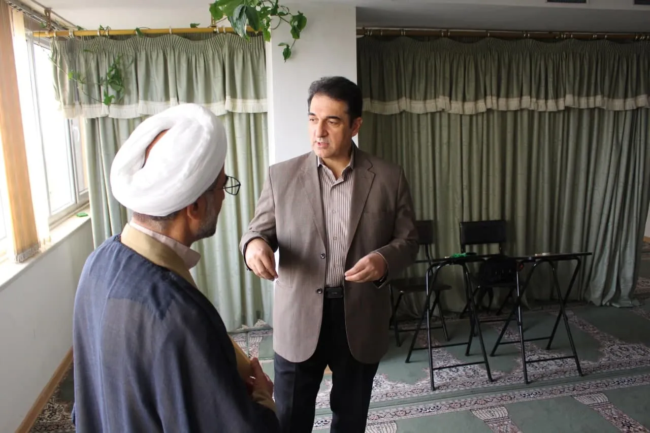 شورای اقامه نماز اداره کل بیمه سلامت قزوین برگزار شد
