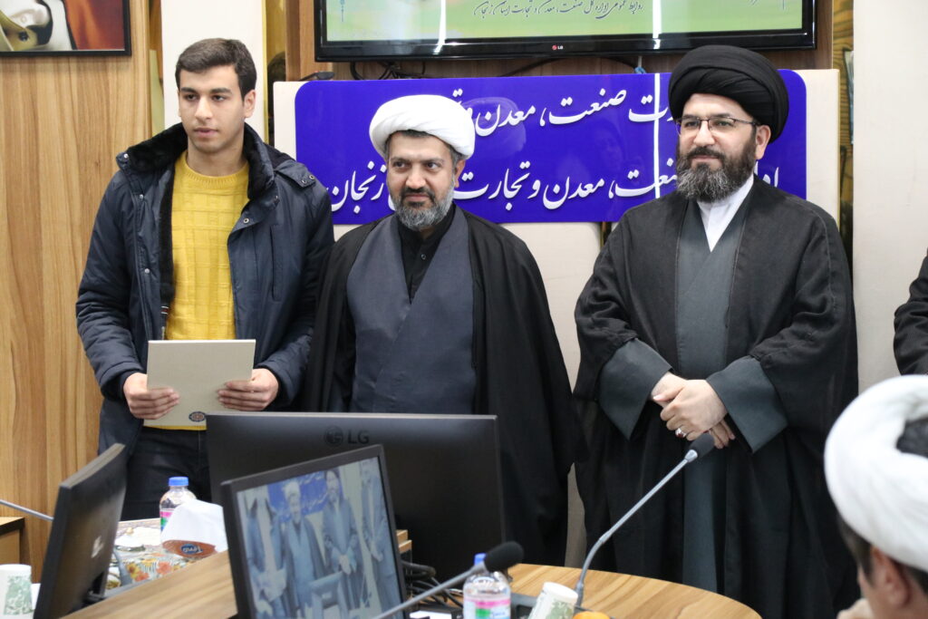  جلسه شورای اقامه نماز سازمان صمت استان زنجان برگزار شد