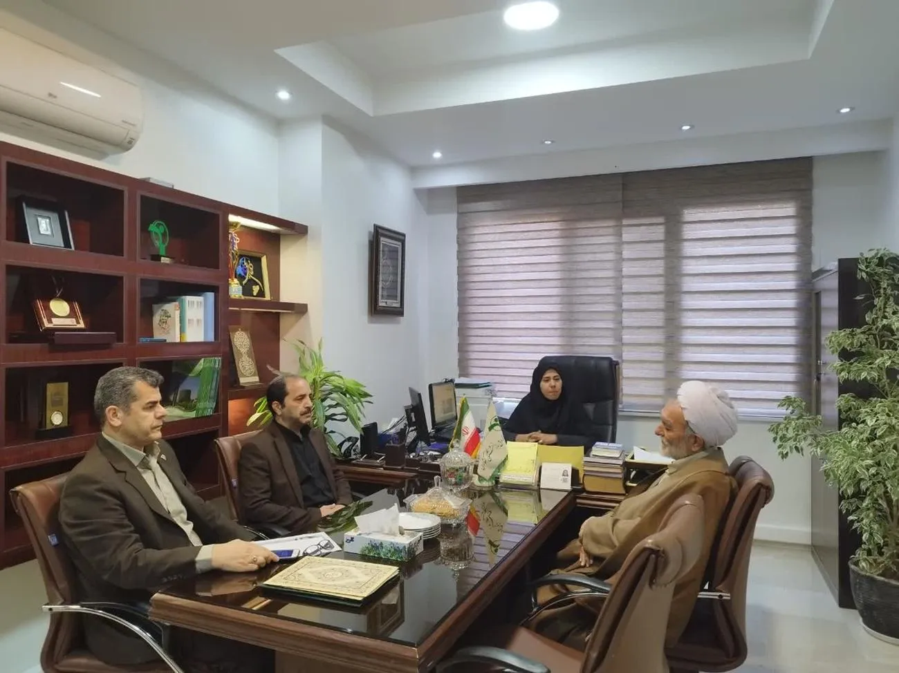 جلسه شورای اقامه نماز اداره کل بازنشستگی خراسان رضوی تشکیل شد