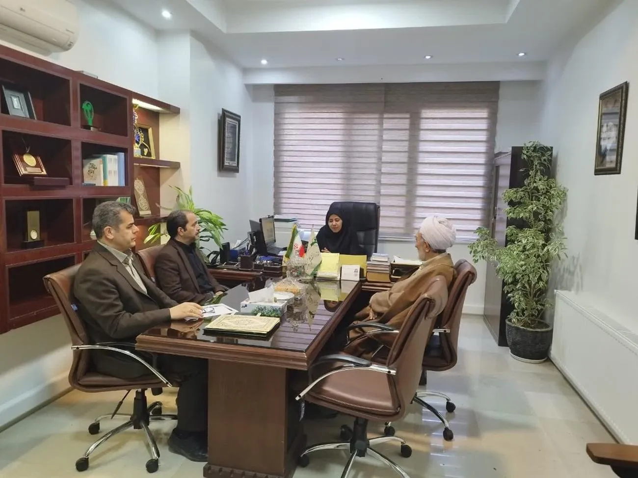 جلسه شورای اقامه نماز اداره کل بازنشستگی خراسان رضوی تشکیل شد