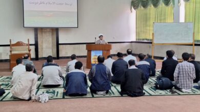 کارگاه آموزشی نماز ویژه کارگران نیروگاه تولید برق مشهد برگزار شد