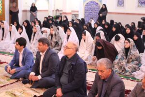 گزارش تصویری | سه‌شنبه‌های نمازی در دبیرستان آقا حسین ابن علی(ع) ایلام