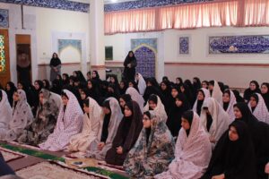 گزارش تصویری | سه‌شنبه‌های نمازی در دبیرستان آقا حسین ابن علی(ع) ایلام