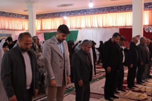 گزارش تصویری | سه‌شنبه‌های نمازی در دبیرستان آقا حسین ابن علی(ع) ایلام