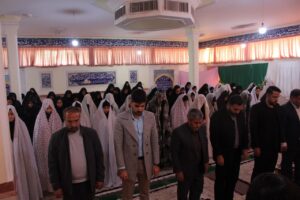 گزارش تصویری | سه‌شنبه‌های نمازی در دبیرستان آقا حسین ابن علی(ع) ایلام