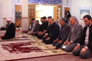گزارش تصویری | سه‌شنبه‌های نمازی در دبیرستان آقا حسین ابن علی(ع) ایلام