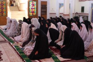 گزارش تصویری | سه‌شنبه‌های نمازی در دبیرستان آقا حسین ابن علی(ع) ایلام