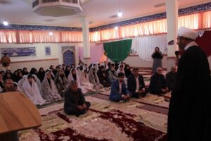 گزارش تصویری | سه‌شنبه‌های نمازی در دبیرستان آقا حسین ابن علی(ع) ایلام