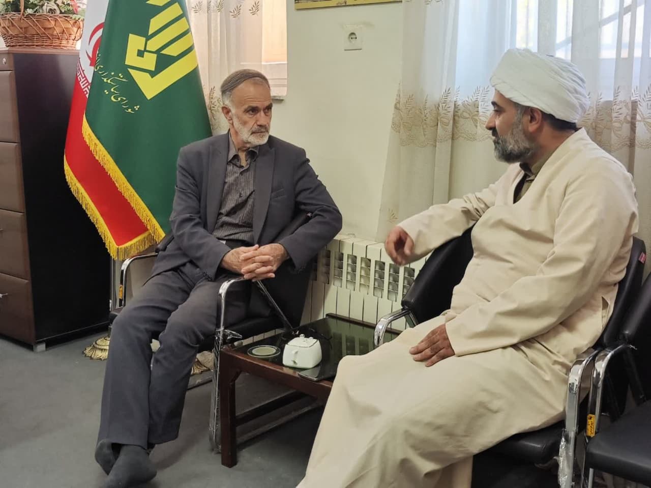 مدیر ستاد اقامه نماز استان ایلام با رئیس شورای سیاستگذاری ائمه جمعه استان دیدار کرد