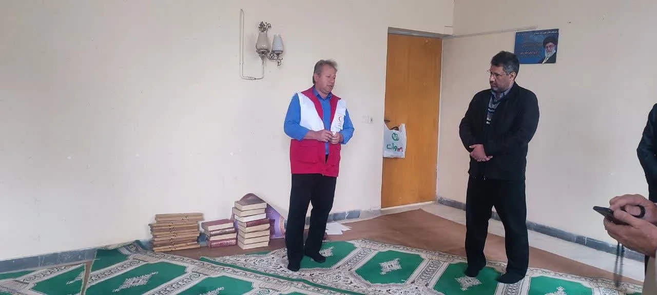 از نمازخانه اداره هلال احمر شهرستان کوهدشت بازدید شد