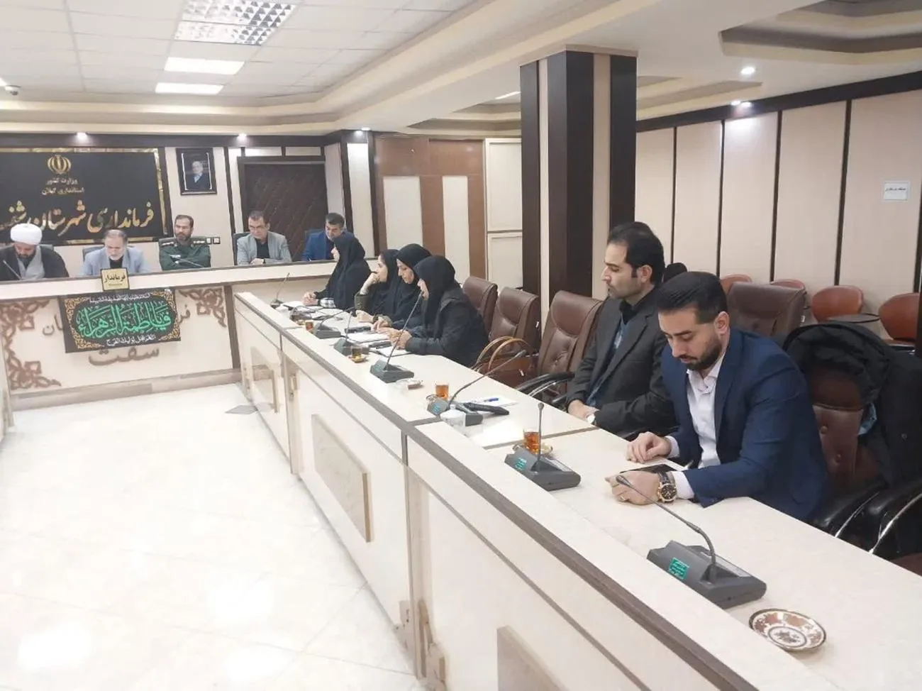 جلسه شورای اقامه نماز شفت