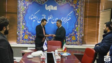 بازدید مدیر روابط عمومی ستاد اقامه نماز از خبرگزاری بین المللی قرآن(ایکنا)