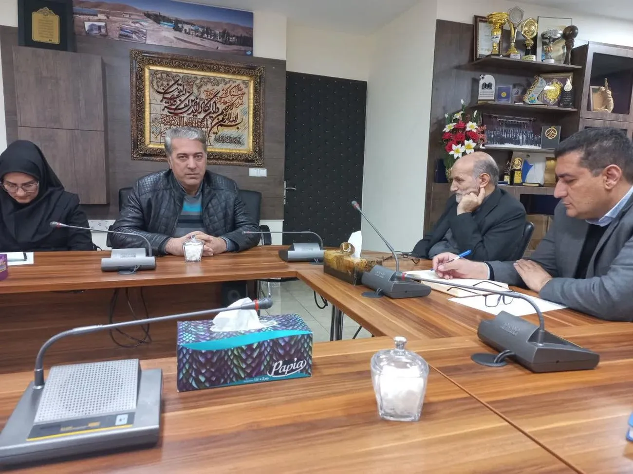 تجلیل از فعالان نماز و قرآن شرکت آب و فاضلاب استان کردستان