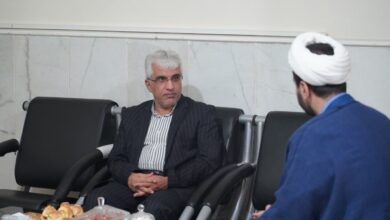 مدیر ستاد اقامه نماز منطقه با سرپرست فرمانداری شهرستان آرن و بیدگل دیدار کرد