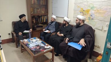 نشست فرهنگی مدیر قرآن و نماز امور مساجد و ستاد اقامه نماز استان تهران
