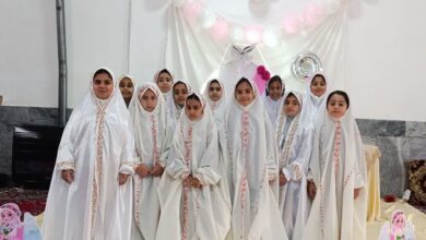 جشن تکلیف دانش‌آموزان در شهرستان بدره برگزار شد