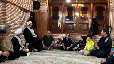 حضور مدیر ستاد اقامه نماز مازندران در جمع معتکفین استان