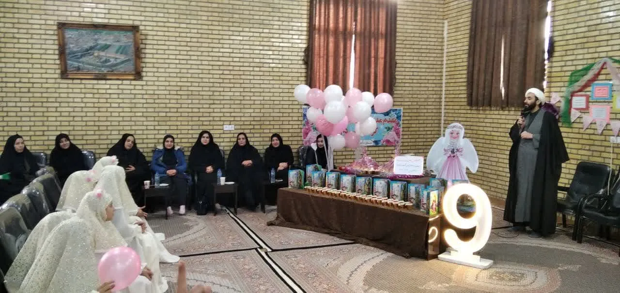 جشن تکلیف دختران دانش آموز ناحیه یک اردبیل