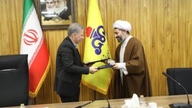 جلسه ستاد اقامه نماز با شرکت گاز تبریز