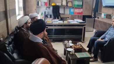 جلسه شورای اقامه نماز توزیع برق شهرستان صوفیان