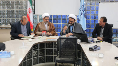 جلسه هم اندیشی مدیر ستاد اقامه نماز استان و رئیس آموزش و پرورش و شهرستان گلپایگان اصفهان