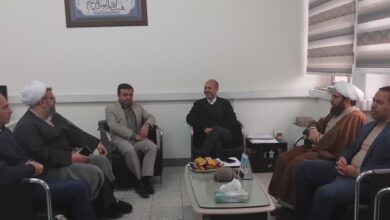 مدیر ستاد اقامه نماز استان مرکزی با رئیس دانشگاه پیام نور استان دیدار کرد