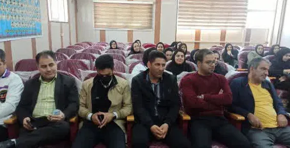 مراسم تجلیل از رابطین، خادمین و فعالان فرهنگی و اقامه نماز شاغل در اداره بهزیستی شهرستان الیگودرز