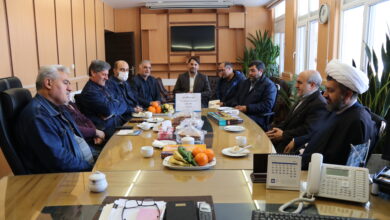 جلسه شورای اقامه نماز شرکت خطوط لوله و مخابرات زنجان برگزار شد