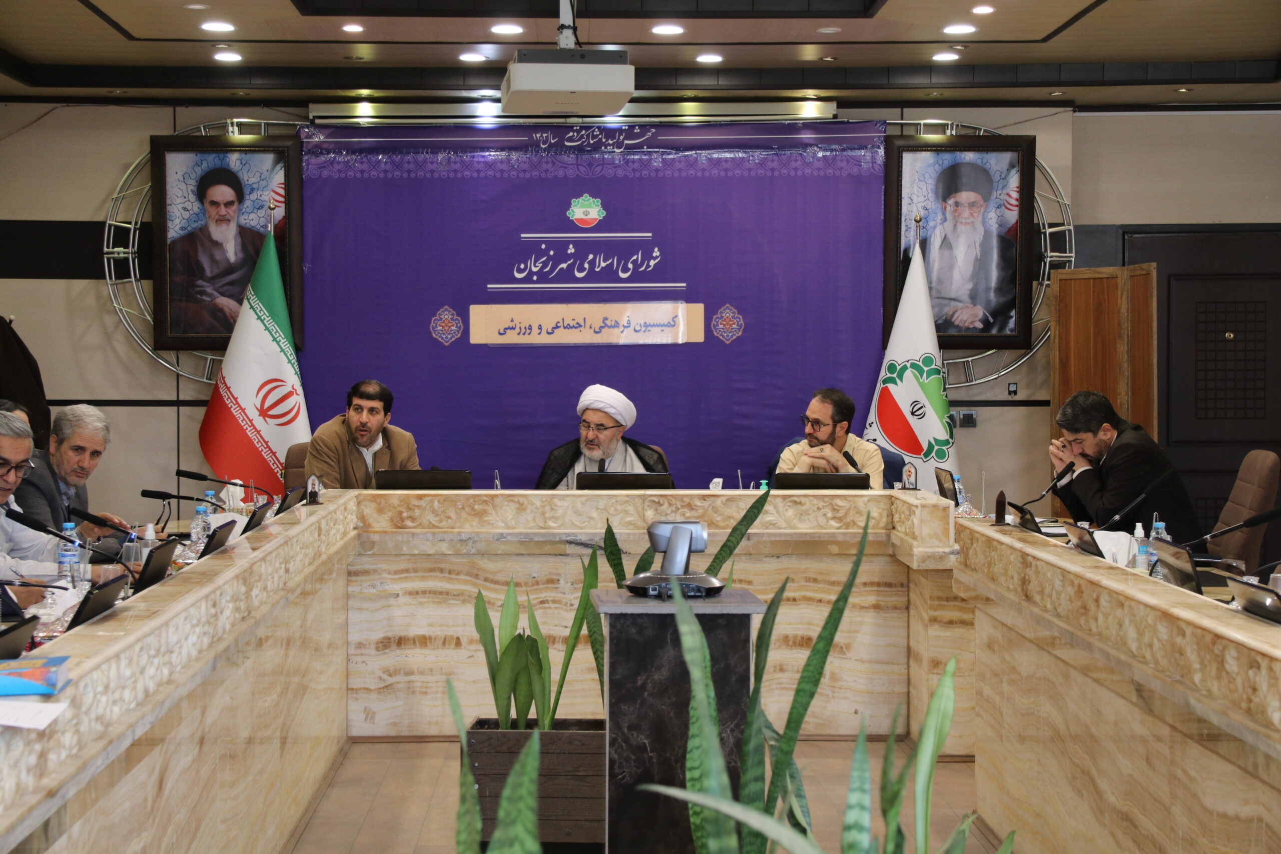 جلسه شورای ستاد اقامه نماز شورای شهر زنجان برگزار شد