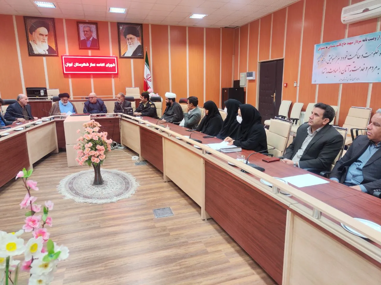 جلسه شورای اقامه نماز شهرستان ایوان برگزار شد
