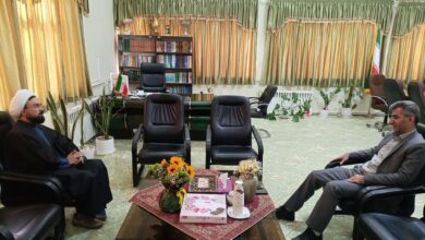 جلسه دیدار مدیر ستاد اقامه نماز استان سمنان با مدیرکل جدید آموزش و پرورش برگزار شد